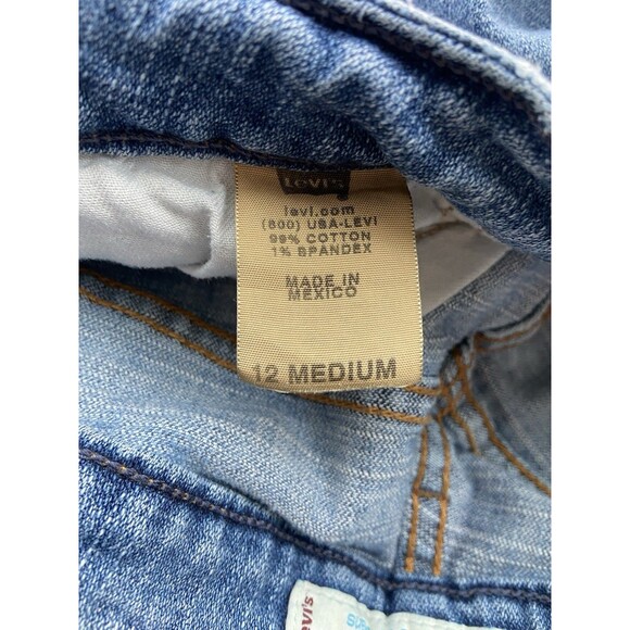 Vintage Y2K Levi's 545 Low Rise Bootcut Jeans Womens Size 12 Stretch Classic - Picture 8 of 12